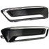 For Chevy Impala Fog Light Cover 2014-2018 | Grille Bezel | Bumper Cover | w/o Midnight Black Package | w/ Hole For DRL | LTZ/Premier Model | Black (CLX-M0-USA-REPC108634-CL360A70-PARENT1)