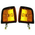 For Isuzu Rodeo Corner Light 1991-1997 | Amber Lens | w/ Black Trim (CLX-M0-USA-18-3194-00-CL360A70-PARENT1)