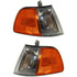 For Honda Civic Corner Light 1990 1991 | Clear & Amber Lens | Hatchback (CLX-M0-USA-18-1876-00-CL360A70-PARENT1)
