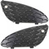 For Mercedes-Benz E350 Fog Light Cover 2006 Outer | Grille Bezel | Black (CLX-M0-USA-M015506-CL360A71-PARENT1)