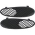 For Mercedes-Benz S430 / S500 / S600 Fog Light Cover 2001 2002 Outer | Grille Bezel | Black (CLX-M0-USA-M015508-CL360A70-PARENT1)