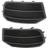 For Audi Q3 / Q3 Quattro Fog Light Cover 2016 2017 2018 Outer | Grille Bezel | 1-Piece Bumper | w/o PAS Holes | Textured Black (CLX-M0-USA-RA01550006-CL360A70-PARENT1)