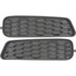 For Dodge Avenger Fog Light Cover 2011 12 13 2014 | Grille Bezel | Bumper Cover | w/o Fog Light Hole | Black (CLX-M0-USA-REPD015506-CL360A70-PARENT1)
