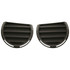 For Chevy HHR Fog Light Cover 2006 07 08 09 10 2011 | Access Hole | Textured Black (CLX-M0-USA-REPC018908-CL360A70-PARENT1)
