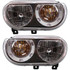 For Dodge Challenger Headlight Assembly 2008 09 10 11 12 13 2014 | Halogen Type | CAPA Certified (CLX-M0-USA-REPD100128Q-CL360A70-PARENT1)