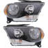 For Dodge Durango Headlight Assembly 2011 2012 2013 | Halogen | Black Interior CAPA (CLX-M0-USA-REPD100150Q-CL360A70-PARENT1)