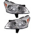 For Chevy Traverse Headlight Assembly 2009 10 11 2012 | Composite | Halogen | LS/LT Model (CLX-M0-USA-REPC100160-CL360A70-PARENT1)