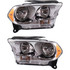 For Dodge Durango Headlight Assembly 2011 2012 2013 | Halogen | Chrome Interior CAPA (CLX-M0-USA-REPD100152Q-CL360A70-PARENT1)