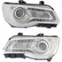 For Chrysler 300 Headlight Assembly 2015 2016 2017 | Halogen | Chrome Interior CAPA (CLX-M0-USA-REPC100366Q-CL360A70-PARENT1)