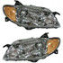 For Mazda Protege Headlight Assembly 2001 2002 2003 | Halogen | Aluminum Bezel | Sedan (CLX-M0-USA-M100146-CL360A70-PARENT1)