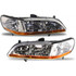 For Honda Accord Headlight Assembly 2001 2002 | w/o Bulb (CLX-M0-USA-20-5120-91-CL360A70-PARENT1)