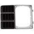 For Chevy C10 / K10 Headlight Door 1981 1982 | w/ Single Headlamps | Painted Black & Silver (CLX-M0-USA-6730-CL360A70-PARENT1)