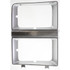For GMC C1500 / C2500 / C3500 Headlight Door 1981 1982 | w/ Dual Headlamps | Chrome (CLX-M0-USA-6736-CL360A70-PARENT1)