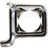 For Chevy C10 Headlight Door 1975 76 77 1978 | Round | Chrome & Painted-Dark Argent (CLX-M0-USA-6732-CL360A70-PARENT1)