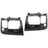 For GMC Safari Headlight Door 1985-1994 | Sealed Beam Type | Black | w/o Trim (CLX-M0-USA-6666-CL360A71-PARENT1)