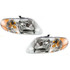 For Dodge Caravan Headlight Assembly 2001 02 03 04 05 06 2007 | Halogen Type | w/ Turn Signal Light Bulb | CAPA Certified (CLX-M0-USA-D100102Q-CL360A70-PARENT1)