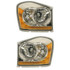 For Dodge Durango Headlight 2004 2005 Halogen | Chrome Interior (CLX-M0-USA-D100124-CL360A70-PARENT1)
