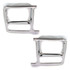 For Chevy K10 / K20 Suburban Headlight Door 1979 1980 | Rectangular | Chrome (CLX-M0-USA-6740-CL360A71-PARENT1)