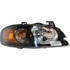 For Nissan Sentra Headlight Assembly 2004 2005 2006 | Halogen Type | Black Interior (CLX-M0-USA-N100122-CL360A70-PARENT1)