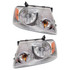 Karparts360 Replacement For Lin-coln Ma-rk LT Headlight Assembly 2006 2007 2008 | w/ Chrome Trim | New Body Style | CAPA (CLX-M0-USA-F100112Q-CL360A71-PARENT1)
