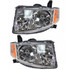 For Honda Element Headlight Assembly 2009 2010 2011 EX / LX Model | w/o bulb(s) (CLX-M0-USA-REPH100178-CL360A70-PARENT1)