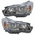 For Subaru Impreza Sedan/Wagon 2015 2016 Headlight Assembly Halogen Black DOT Certified (CLX-M1-319-1123L-AFN2N-PARENT1)