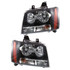 CarLights360: For 2008-2013 Chevy Tahoe Headlight Assembly w/ Bulbs Black Housing-CAPA Certified (CLX-M1-334-1141L-AC2-CL360A4-PARENT1)