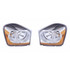 CarLights360: For 2004 2005 DODGE DURANGO Headlight Assembly w/ Bulbs CAPA Certified (CLX-M1-333-1110L-ACD-CL360A1-PARENT1)