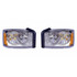 CarLights360: For 2005 DODGE DAKOTA Headlight Assembly Chrome w/ Bulbs CAPA Certified (CLX-M1-333-1112L-AC1-CL360A1-PARENT1)