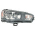 CarLights360: For 2010 11 12 2013 Mitsubishi Outlander Headlight Assembly w/ Bulbs Black Housing DOT Certified (CLX-M1-313-1144L-AF2-CL360A1-PARENT1)