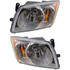 CarLights360: For 2007-2012 Dodge Caliber Headlight Assembly w/Bulbs CAPA Certified (CLX-M1-333-1118L-AC-CL360A1-PARENT1)