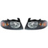 CarLights360: For 2004 2005 2006 Nissan Sentra Headlight Assembly w/ Bulbs Black Housing DOT Certified (CLX-M1-314-1150L-AF2-CL360A1-PARENT1)