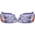 CarLights360: For 2005 2006 2007 MITSUBISHI GALANT Headlight Assembly w/Bulbs Black Housing DOT Certified (CLX-M1-313-1133L-AF2-CL360A1-PARENT1)
