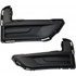 For Nissan Rogue Fog Light Cover 2017 2018 | Grille Bezel | Bumper Cover | Finisher | Textured Black (CLX-M0-USA-RN10860004-CL360A70-PARENT1)
