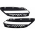 For Mercedes-Benz S400 Fog Light Cover 2010 11 12 2013 Outer | w/ Sport & Light Package | Black (CLX-M0-USA-REPM015516-CL360A72-PARENT1)