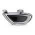 For Kia Sorento Fog Light Cover 2016 2017 2018 | Grille Bezel | w/ Silver Molding | EX/L/LX Model | Dark Gray (CLX-M0-USA-RK10860004-CL360A70-PARENT1)