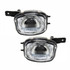 CarLights360: For 2000 2001 2002 Mitsubishi Eclipse Fog Light Assembly w/ Bulbs CAPA Certified (CLX-M1-313-2005L-AC-CL360A1-PARENT1)