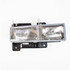 For Chevy GMC C/K10 / Pick Up Headlight Assembly 1988-2002 Composite Type (CLX-M0-332-1117L-AS-CL360A55-PARENT1)
