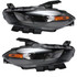 For Dodge Dart Headlight Assembly 2013 14 15 2016 HID / Xenon Black (CLX-M0-334-1136L-ASH2-CL360A55-PARENT1)
