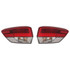 For Toyota Highlander Clear Lens Tail Light Assembly Outer 2018 2019 CAPA (CLX-M0-312-19ANL-ACN-CL360A55-PARENT1)