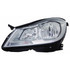 For Mercedes-Benz C350 C63 Headlight Assembly 2012 2013 2014 Halogen Chrome w/o Corner Light (CLX-M0-340-1135L-AS1-CL360A55-PARENT1)