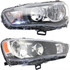 For Mitsubishi Outlander Headlight Assembly 2010 11 12 2013 | Halogen | CAPA (CLX-M0-USA-REPM100170Q-CL360A70-PARENT1)