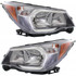 For Subaru Forester Headlight Assembly 2014 2015 2016 Gray Interior | Halogen | 2.0L Eng (CLX-M0-USA-REPS100190-CL360A70-PARENT1)