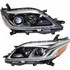 For Toyota Sienna Headlight 2015 16 17 18 2019 Halogen | XLE / Limited Model | w/ LED Daytime Running Light | CAPA (CLX-M0-USA-REPTY100134Q-CL360A70-PARENT1)