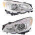 For Subaru Legacy / Outback Headlight Assembly 2015 2016 2017 2018 Halogen | Chrome Interior | CAPA (CLX-M0-USA-REPS100326Q-CL360A70-PARENT1)