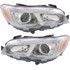 For Subaru WRX / WRX STI Headlight Assembly 2015 2016 2017 2018 2019 Halogen | Sedan/Wagon (CLX-M0-USA-REPS100330-CL360A70-PARENT1)