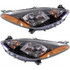 For Mazda 2 Headlight Assembly 2011 12 13 2014 | Halogen | w/ Bulb(s) (CLX-M0-USA-REPM100306-CL360A70-PARENT1)