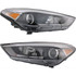 For Hyundai Tucson Headlight Assembly 2016 2017 2018 | Halogen | w/o LED Position Light (CLX-M0-USA-REPHY100108-CL360A70-PARENT1)