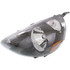 For Honda Fit Headlight Assembly 2007 2008 | Halogen | Black Interior (CLX-M0-USA-REPH100372-CL360A70-PARENT1)