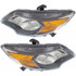 For Honda Civic Headlight Assembly 2014 2015 | Halogen | Coupe | CAPA (CLX-M0-USA-REPH100354Q-CL360A70-PARENT1)